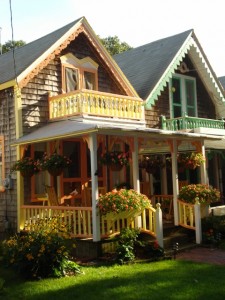 Oak Bluff's Gingerbread Houses