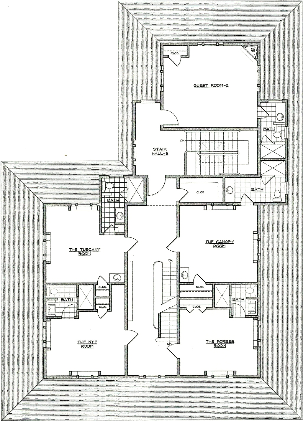 B&B Construction Update |2nd Floor Blueprint - Captain's ...