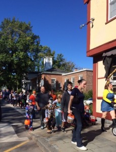 Trick or Treat at Eastman's Hardware in Falmouth Village