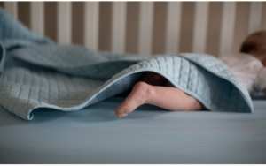 quilted crib blanket