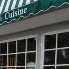 A picture of the awning for the new Bangkok Cuisine Thai restaurant in Falmouth Village
